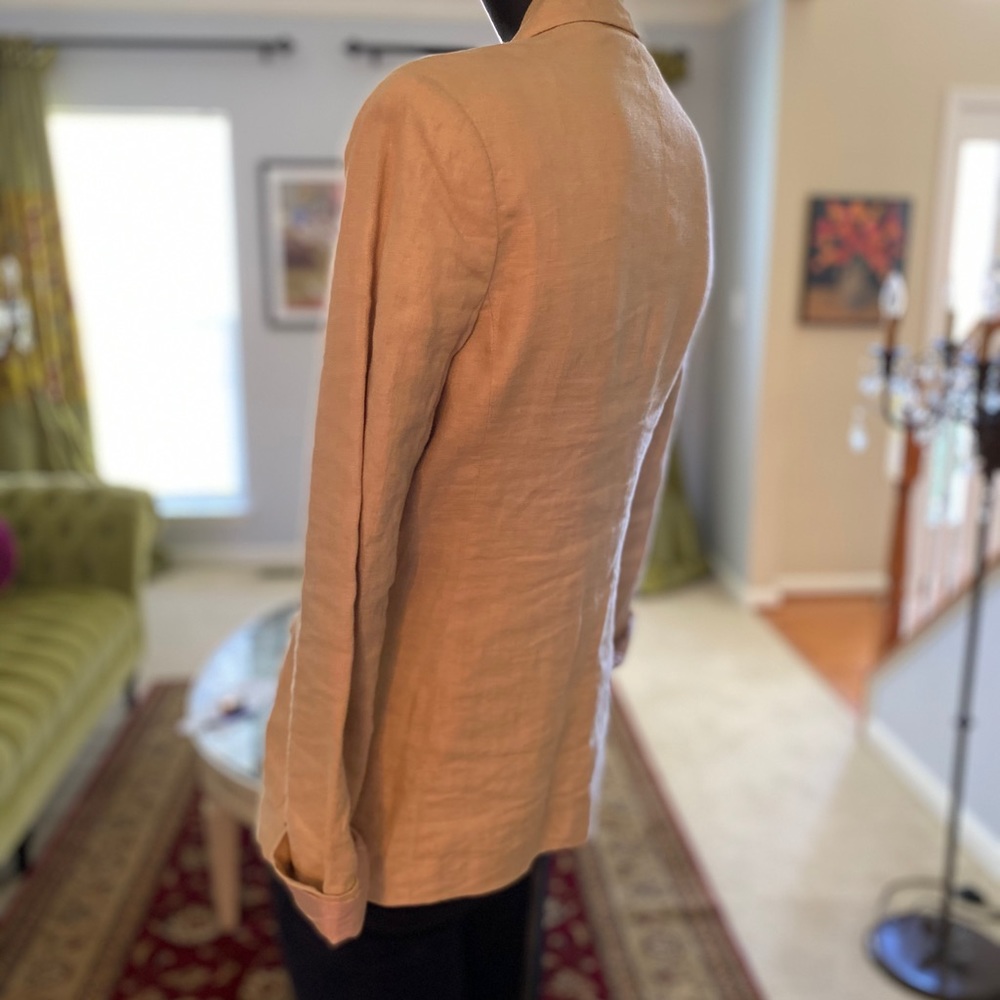 Merona linen Jacket. - Picture 3 of 7